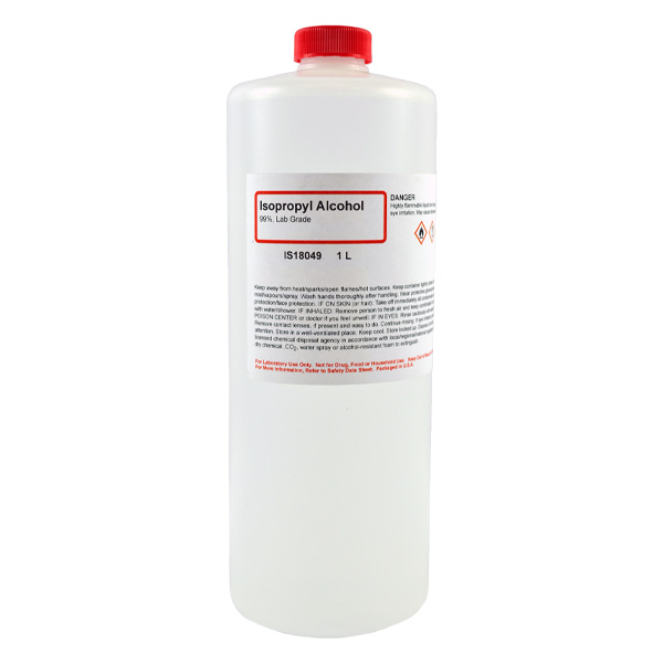 Isopropyl Alcohol 99%, Lab Grade, 1L
