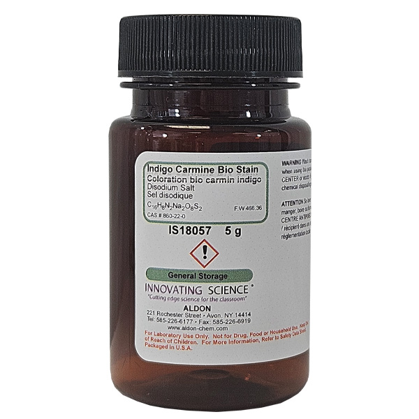 Indigo Carmine, Biological Stain, 5g