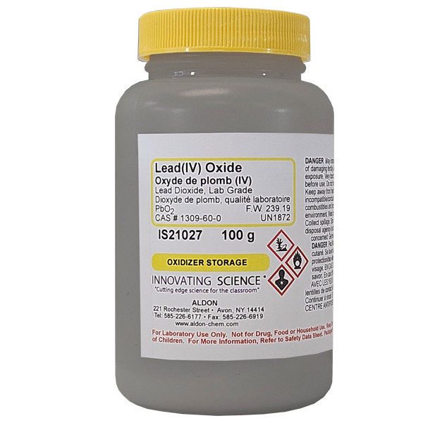 Lead (IV) Dioxide, Lab Grade, 100g