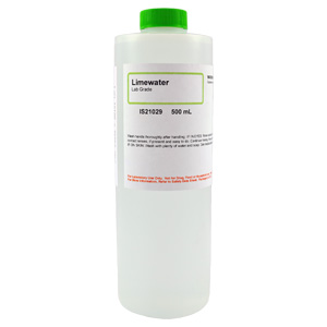 Limewater Solution, Lab Grade, 500mL