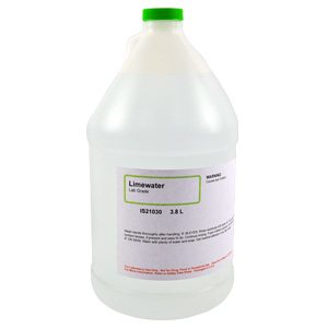 Limewater Solution, Lab Grade, 3.8L