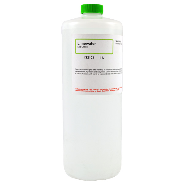 Limewater Solution, Lab Grade, 1L