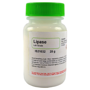 Lipase, Lab Grade, 25g