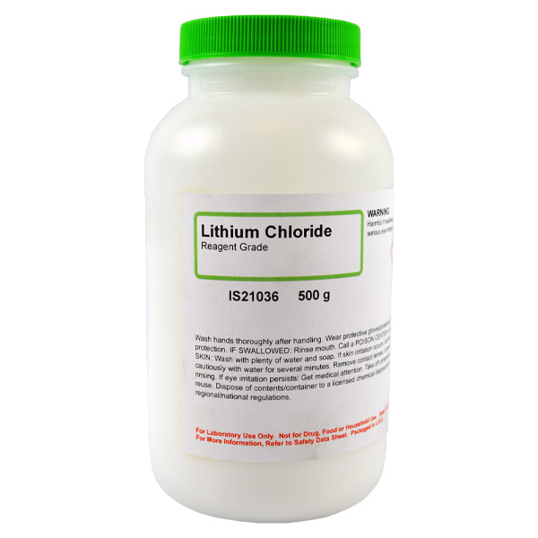 Lithium Chloride, Reagent Grade, 500g