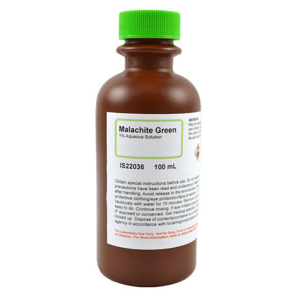 Malachite Green 1% Solution, 100mL