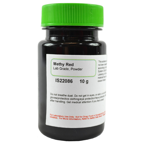 Methyl Red Powder, Lab Grade, 10G