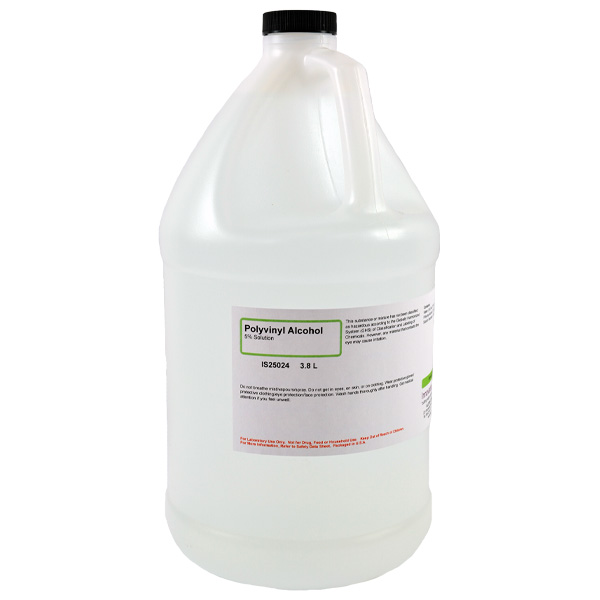 Polyvinyl Alcohol 5% Solution, 3.8L