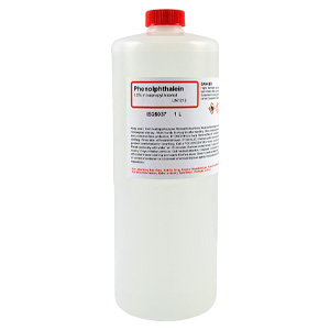 Phenolphthalein 1% Solution in Alcohol, 1L