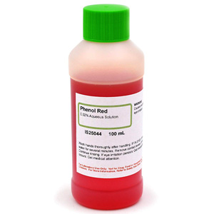 Phenol Red 0.02% Aqueous Solution, 100mL