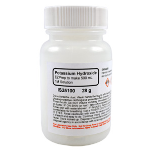 Potassium Hydroxide, Quickprep Concentrate