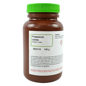 Potassium Iodide, Reagent Grade, 100g