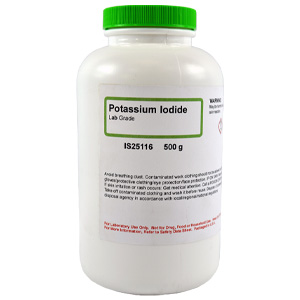 Potassium Iodide, Lab Grade, 500g