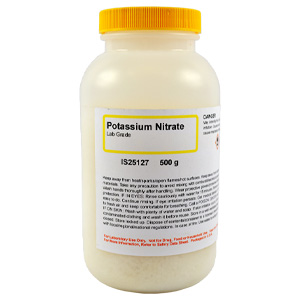 Potassium Nitrate, Lab Grade, 500g