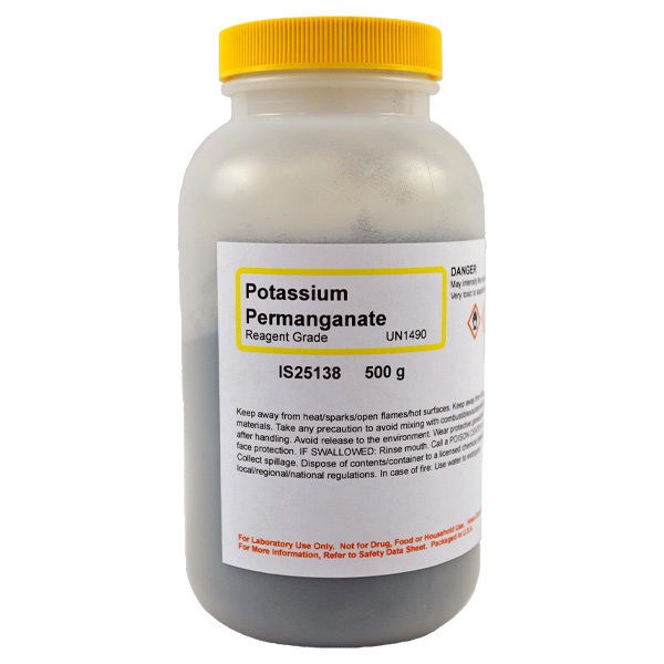 Potassium Permanganate, Reagent Grade, 500g