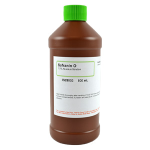 Safranin O 1% Aqueous Solution, 500mL