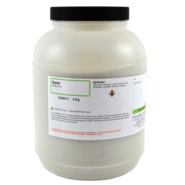 Sand, White, Fine, 5kg