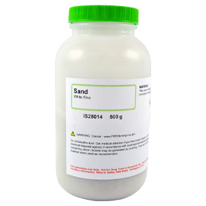 Sand, White, Fine, 500g