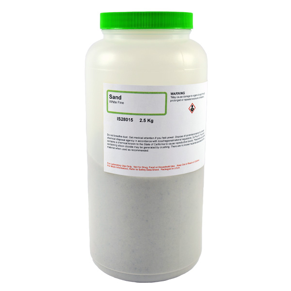 Sand, White, Fine, 2.5kg