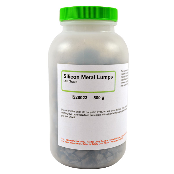 Silicon Metal Lump, Lab Grade, 500g