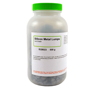 Silicon Metal Lump, Lab Grade, 500g
