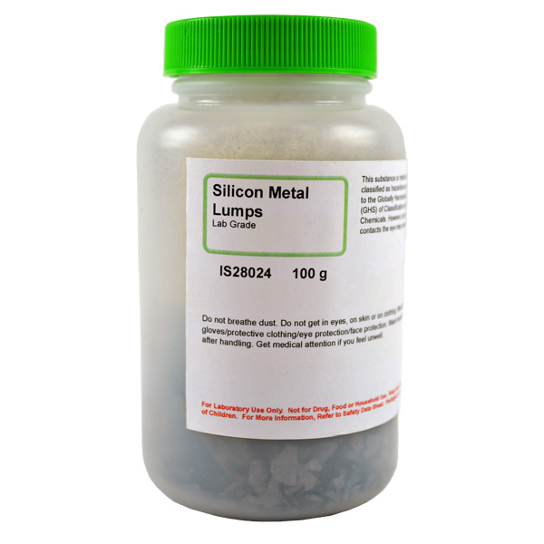 Silicon Metal Lump, Lab Grade, 100g