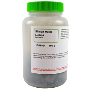 Silicon Metal Lump, Lab Grade, 100g
