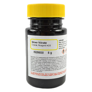Silver Nitrate Crystals, ACS Grade, 5g