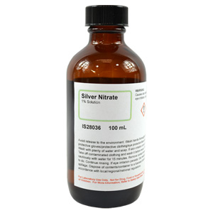 Silver Nitrate 1% Solution, 100mL
