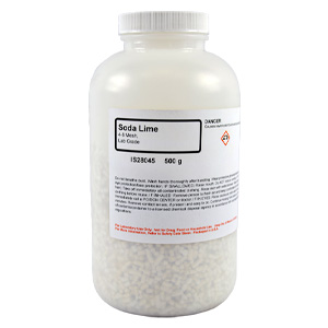 Soda Lime, 4-8 Mesh, Lab Grade, 500g