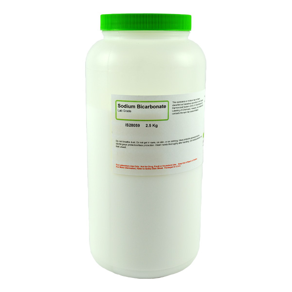 Sodium Bicarbonate, Lab Grade, 2.5kg