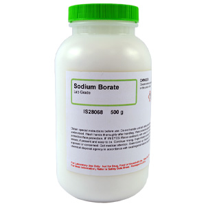Sodium Borate, Lab Grade, 500g