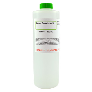 Borax 4% Solution, 500mL