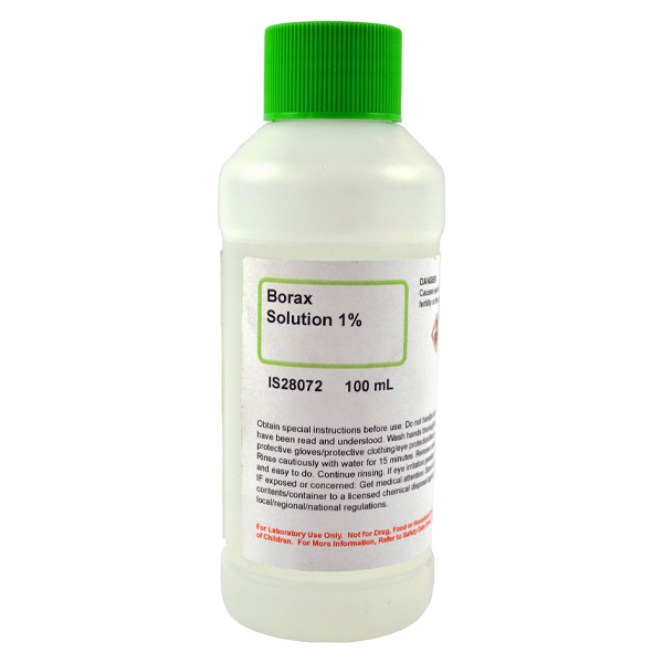 Borax 1% Solution, 100mL