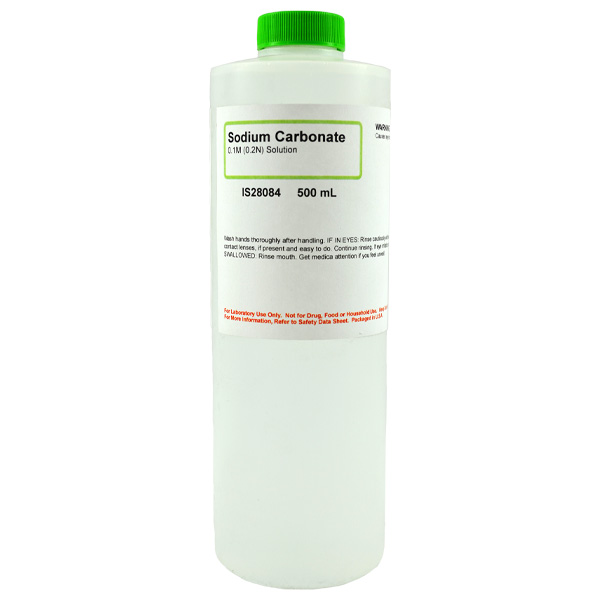 Sodium Carbonate 0.1M Solution, 500mL