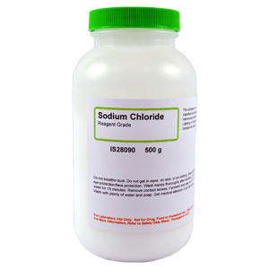 Sodium Chloride, Reagent Grade, 500g