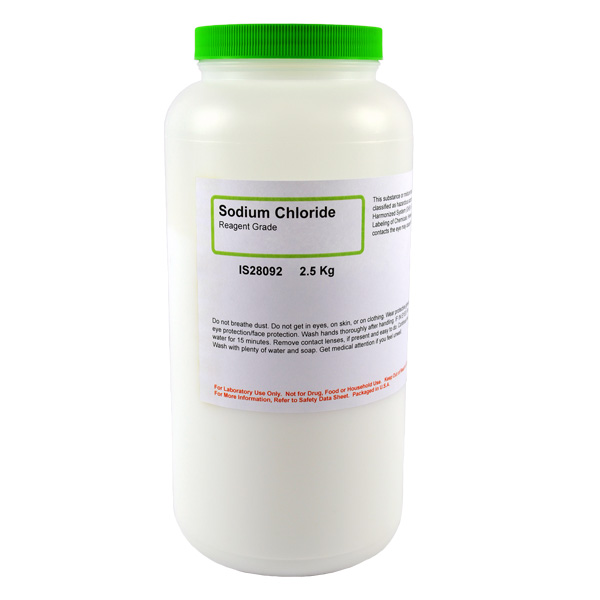 Sodium Chloride, Reagent Grade, 2.5kg