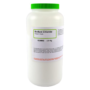 Sodium Chloride, Reagent Grade, 2.5kg