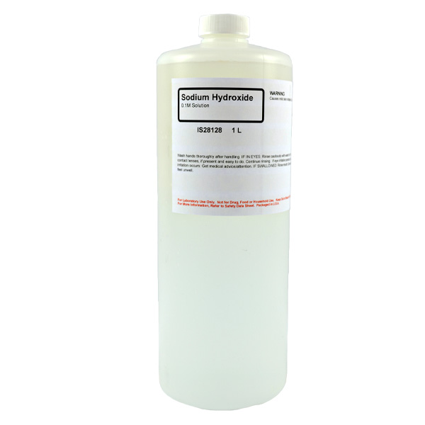 Sodium Hydroxide 0.1M Solution, 1L