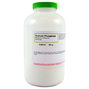 Sodium Phosphate Monobasic Anhydrous, Lab Grade, 500g