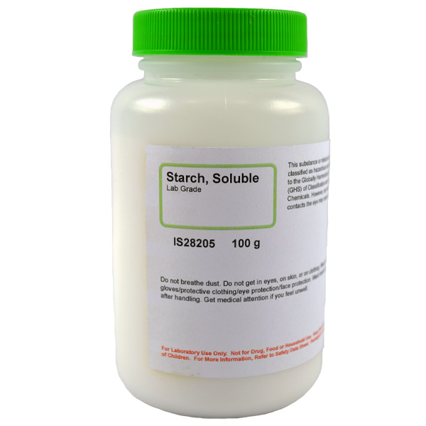 Starch, Soluble, Lab Grade, 100g