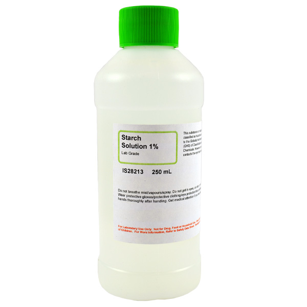 Starch 1% Solution, Lab Grade, 250mL