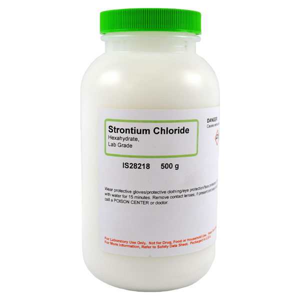 Strontium Chloride 6-Hydrate, Lab Grade, 500g