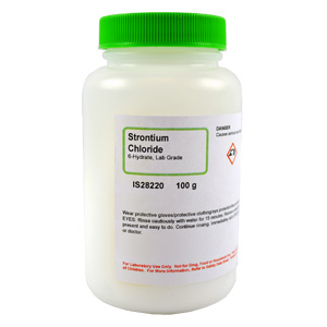 Strontium Chloride 6-Hydrate, Lab Grade, 100g
