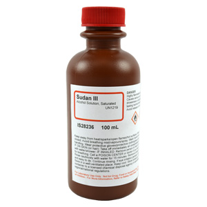 Sudan III Saturated Solution in Alcohol, 100mL