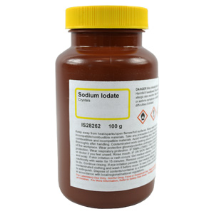 Sodium Iodate Crystals, 100g