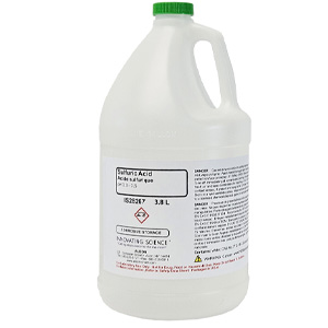 Sulfuric Acid 0.0001%, pH 3 - 3.5, 3.8L