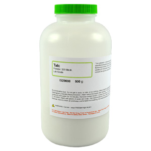 Talc Powder 95%, 325 Mesh, Lab Grade, 500g