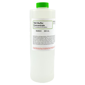 TAE Buffer (Tris-Acetate-EDTA), Concentrate, 500mL