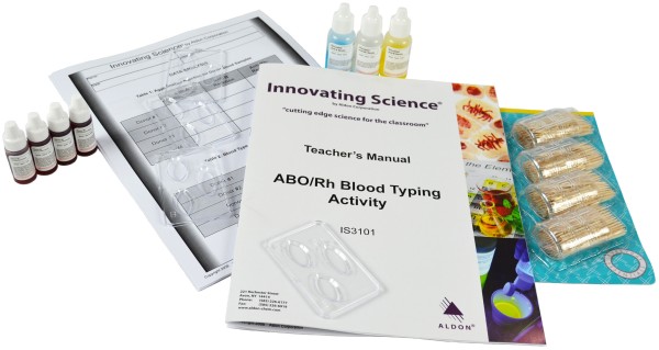 Simulated ABO/Rh Blood Typing Kit