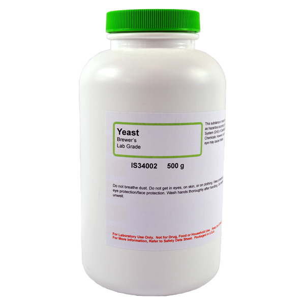 Yeast, Brewer's, Lab Grade, 500g